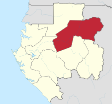 Položaj provincije Ogooué-Ivindo u Gabonu