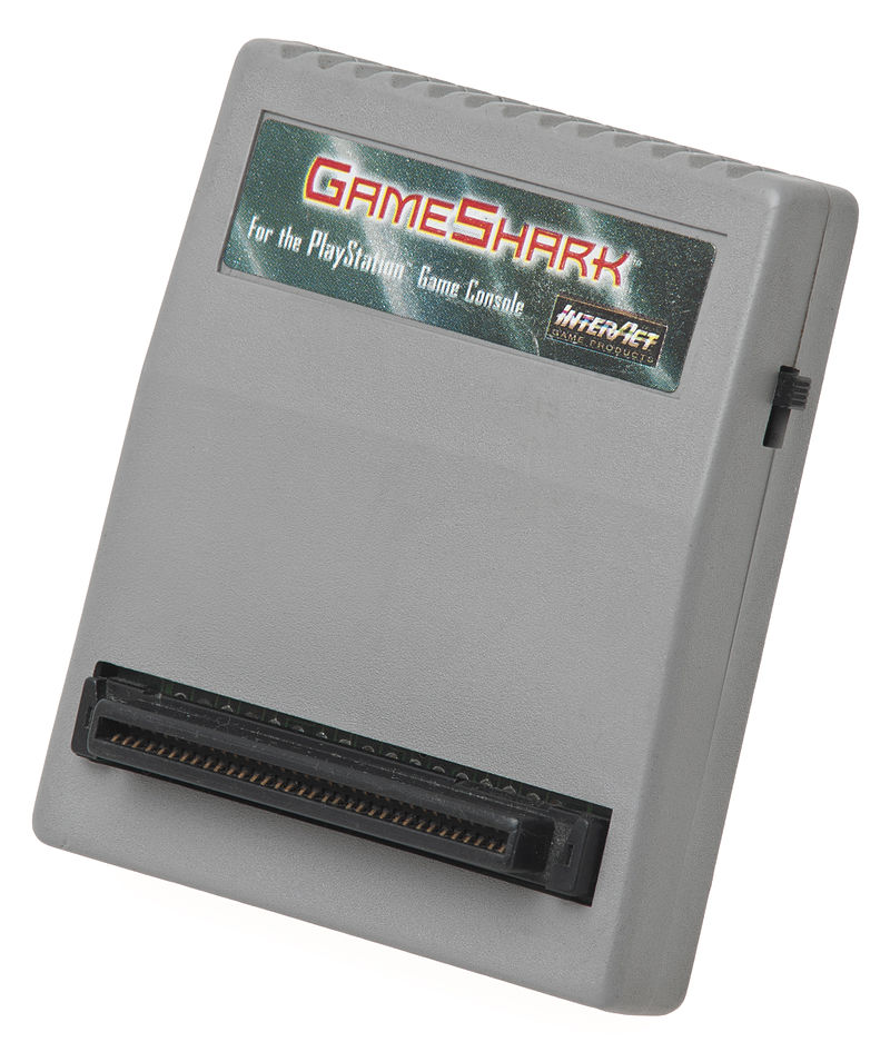 Original Playstation One PS1 Gameshark V2.1 Parallel Port Cartridge Interact