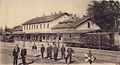 A székelykocsárdi (ma székelyföldvári) állomás 1910-ben