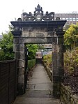 Canongate, Moray House, Garden Gateway