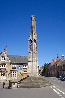 Eleanor cross any one of a series of monuments to Eleanor of Castile in England