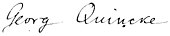 signature de Georg Hermann Quincke