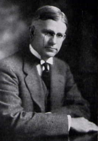 UA President George H. Denny, 1919 Corolla Yearbook George H. Denny.png