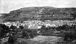 A Garizim-hegy képe 1900-ból