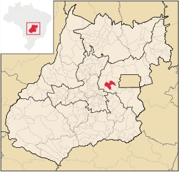 Corumbá de Goiás – Mappa