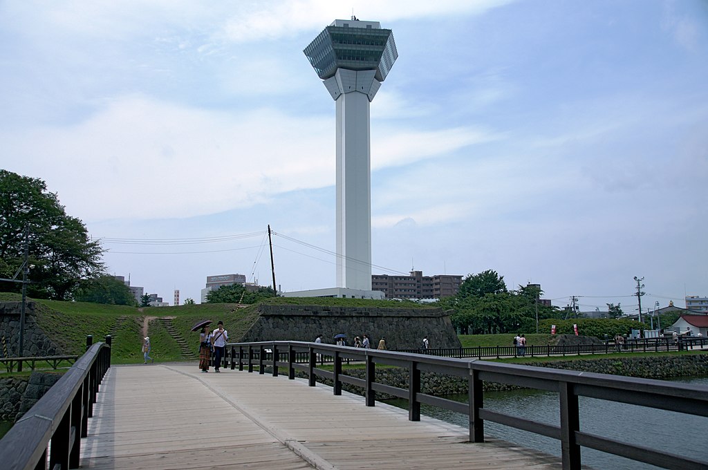 Goryokaku Tower Hakodate Hokkaido Japan11n