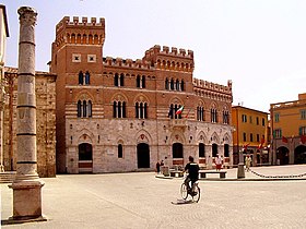 A Piazza Dante (Grosseto) cikk szemléltető képe