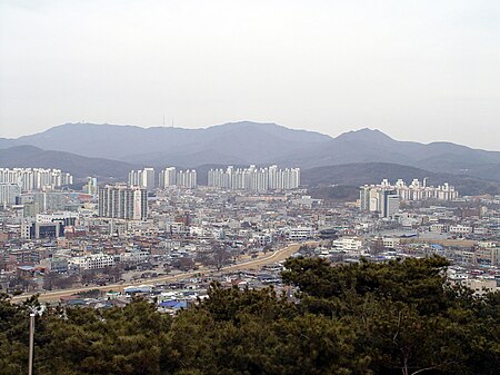 Gwanggyosan from Hwaseong