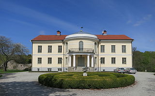 Gyllebo Manor building in Simrishamn Municipality, Skåne County, Sweden