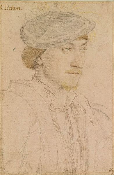 File:Hans Holbein the Younger - Edward Fiennes de Clinton, 9th Lord Clinton, 1st Earl of Lincoln RL 12198.jpg