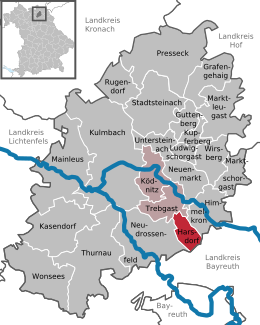 Harsdorf - Localizazion