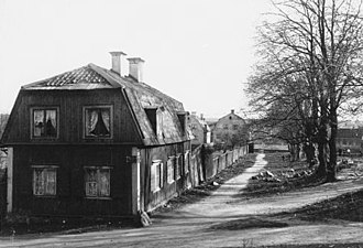 Hedbergs malmgård 1909.