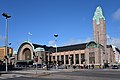 Helsinki Central Station, 1909 (by Gottlieb Eliel Saarinen, d. 1950, pd 2021)