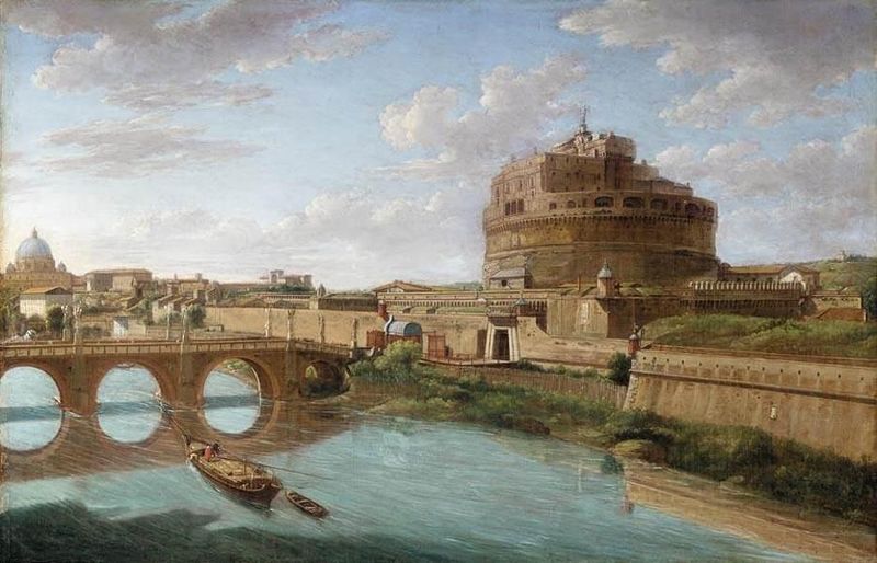 File:Hendrik Frans van Lint - Rome - A View of the Tiber - WGA13056.jpg