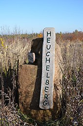 höchster Punkt des Heuchelbergs auf der Erddeponie Heuchelberg