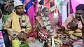 Hindu Wedding rituals during wedding of two blind persons at Voice Of World Kolkata 34