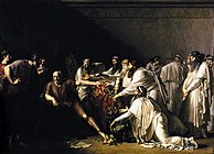 Гиппократ отвергает подарки Артаксеркса.