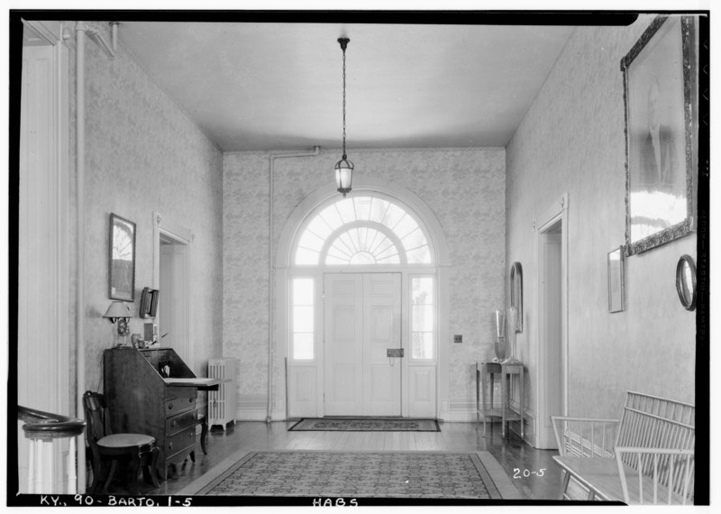 File:Historic American Buildings Survey Theodore Webb, Photographer, Jan. 30, 1934 MAIN HALL (LOOKING WEST) - Wickland, U.S. Route 55, Bardstown, Nelson County, KY HABS KY,90-BARTO,1-5.tif