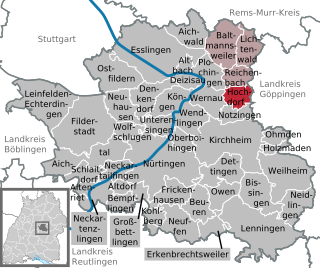 <span class="mw-page-title-main">Hochdorf, Esslingen</span> Municipality in Baden-Württemberg, Germany