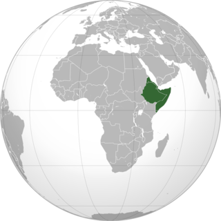 Horn of Africa peninsula in Northeast Africa