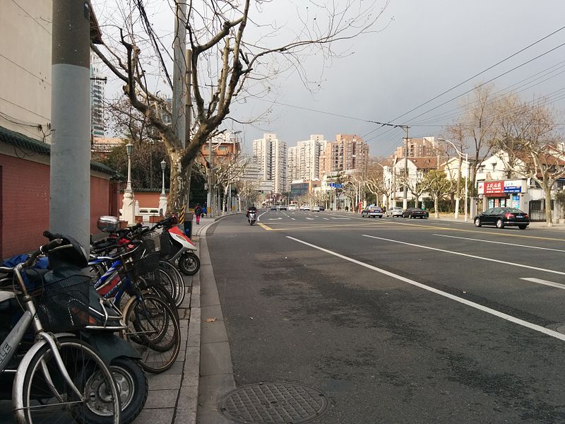 File:Huashan Rd. Shanghai.jpg