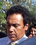 Hugo Sánchez exfutbolista y entrenador de fútbol mexicano. En 2000 fue declarado por la IFFHS como el mejor futbolista del siglo XX en CONCACAF1​ y el número 26 del mundo.2