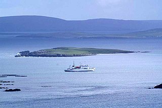 Huney Uninhabited tidal island due east of the island of Unst in the Shetland Islands, Scotland