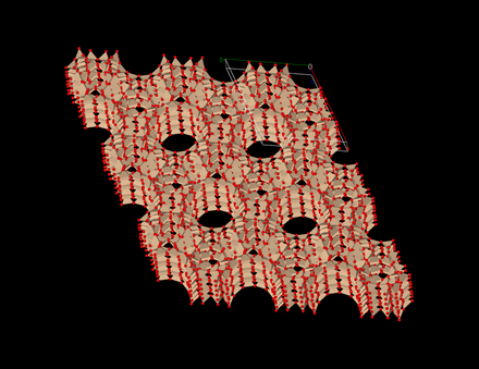 A hypothetical zeolite that has not been found in nature. Hypothetical-Zeolite-191 4 5828.png