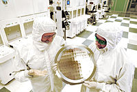 9 July: Researchers led by IBM shrink transistors in computer chips to the 7nm scale. Ibm-7nm-chip.jpg