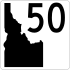 State Highway 50 marker 