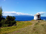 Ilha do Corvo Açores, moinhos de vento, 1 Arquivo de Villa Maria, ilha Terceira, Açores.jpg