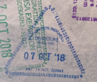 Indonesien Exit Passport Stamp, 2018.tif