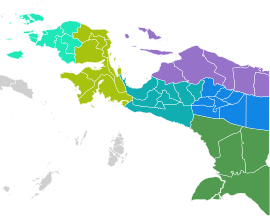 Indonesian administrative divisions in western New Guinea (as at July 2022).svg
