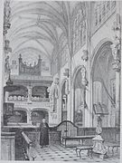 L'intérieur en 1850.