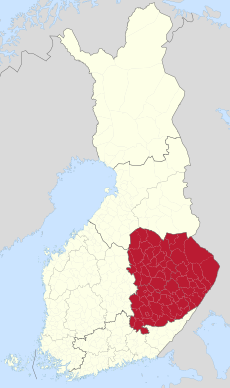 Itä-Suomen lääni sijainti 2000.svg