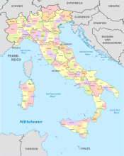 Italien - Provinzen