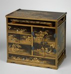 Japanese incense guessing game; 1615–1868; lacquer; overall: 23 x 25.4 x 16.6 cm; Cleveland Museum of Art (Cleveland, Ohio, US)