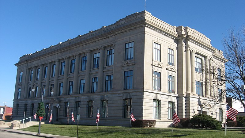 File:Jay County Courthouse from southwest.jpg