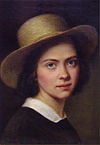 Julie Hagen-Schwarzi autoportree (1852–1854)