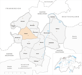 Lokalizacja Oberwil