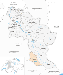 Röthenbach im Emmental - Localizazion