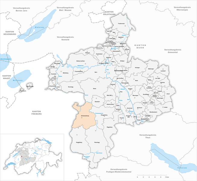 File:Karte Gemeinde Schwarzenburg 2021.png