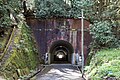 花山トンネル坑口（山科区側から望む）