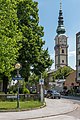 * Nomination Purtscherstraße and view of the bell tower of the city main parish church Saint Giles, inner city, Klagenfurt, Carinthia, Austria -- Johann Jaritz 02:50, 22 May 2020 (UTC) * Promotion  Support Good quality. --XRay 03:42, 22 May 2020 (UTC)