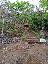 Kondhane Caves Steps