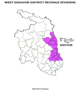 Kovvur revenue division Revenue division in East Godavari district in Andhra Pradesh, India