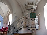 Fil:Löddeköpinge kyrka, predikstolen.JPG