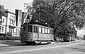 Die einzige und zeitweise zugleich grenzüberschreitende Linie der Straßenbahn Lörrach existierte von 1919 bis 1967