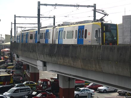 A third generation Line 1 train heading to EDSA station LRT-3G Train.jpg