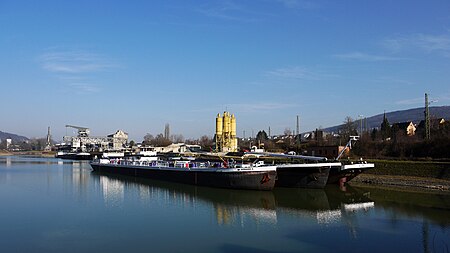 Lahnstein Hafen von Oberlahnstein